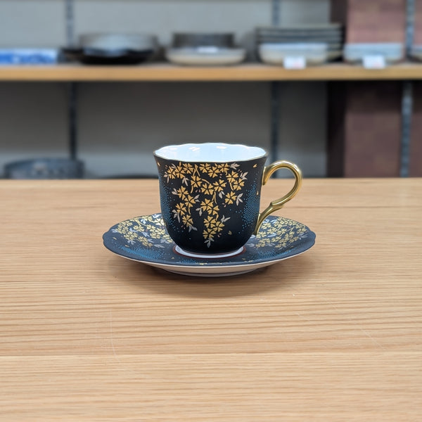 錦玉 白盛金枝垂れ桜青粒 デミタス珈琲