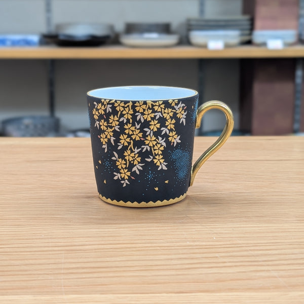 Nishikitama Morikin Kimedo Cherry Blossom谷物拖曳