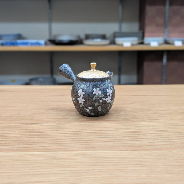 昭龍 天目雅蓋垂れ桜 急須