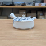 雪月 白泥青藻がけ 平急須