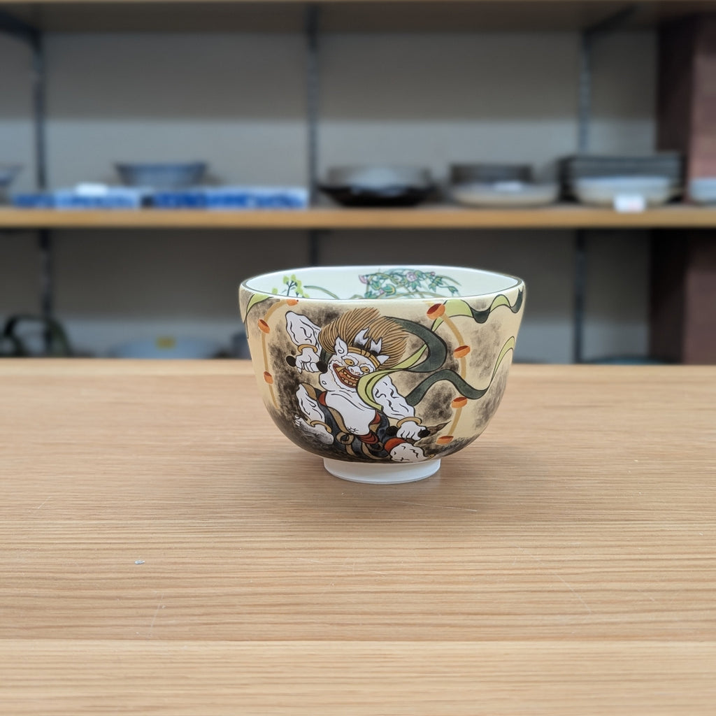 善昇 琳派 雷神 抹茶碗 – 浅草やま𠮷