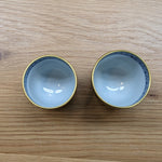 Kizawa Flower pair teacup