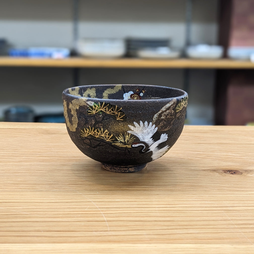 吉祥鶴 抹茶碗 – 浅草やま𠮷