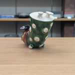 獅子舞 逆立ち 置物