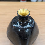 Black glaze foil izakaya sake ware
