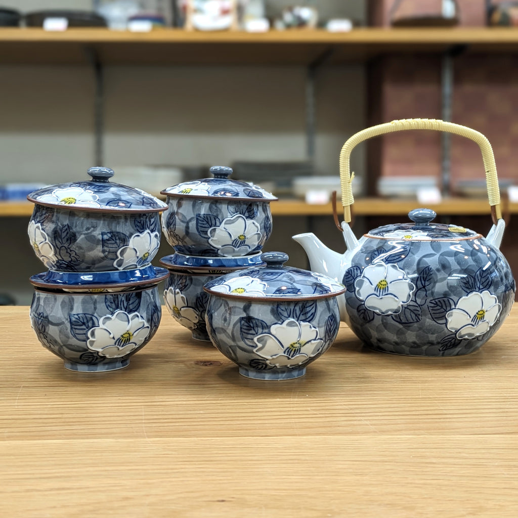 一珍山茶花 茶器揃え – 浅草やま𠮷