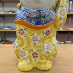 Yellow Flower Intervitation lucky cat