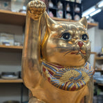 10号 黄金盛 招き猫