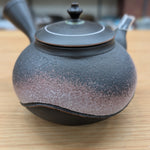 鯉江廣 黒窯変曙彩 急須