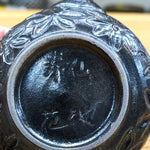 寿仙 黒釉窯変花紋 急須