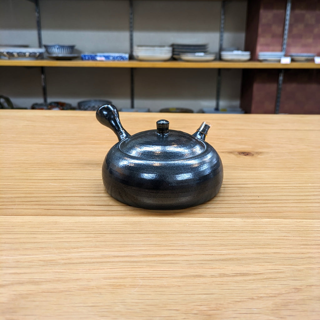 寿仙黒釉窯変茶壶– 浅草やま𠮷
