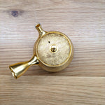 昭龍 金彩網目壺型 急須