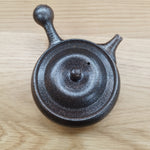 北條 黒窯変筋引き 急須