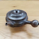 北條 黒窯変筋引き 急須