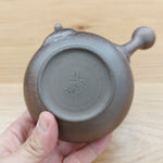 北條 黒窯変筋引き 急須