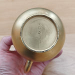 弘二 総金塗り 後手急須