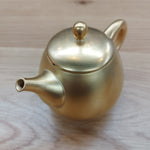 弘二 総金塗り 後手急須