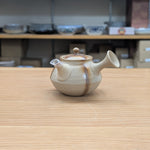 雪月　火襷珠型　急須　