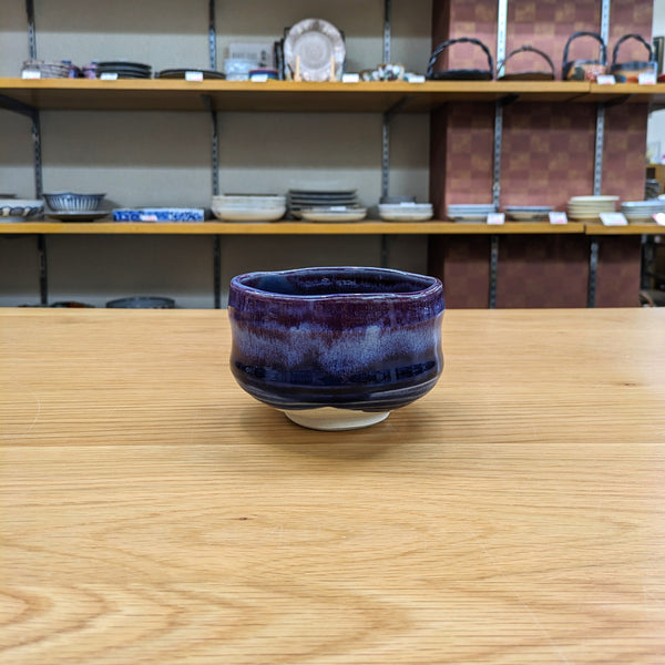 Match bowl purple glaze 