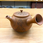 義翠　百达磨雕塑　茶壶