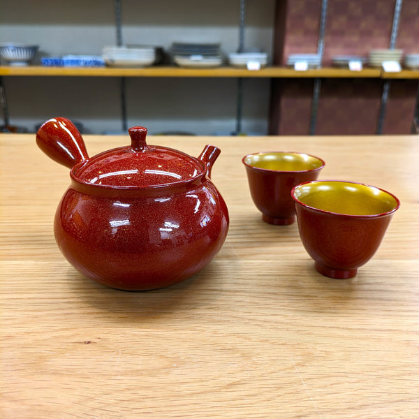 Shouryu  Red  tea set
