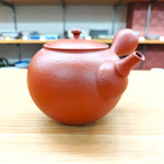 益規　巨大赤褐陶　茶壶