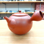 益規　巨大赤褐陶　茶壶
